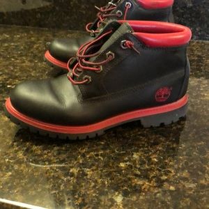 Timberland Black Hiking Boots Women's 6.5
